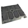 AIR2GO Aktivkohlefilter für Hotpoint-Ariston MCFE11FR / 9029800563 mit Filterhalter - LONGLIFE - für Kochfeld Herd Abzug - preiswert und gut