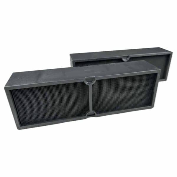 AIR2GO Keramik- Aktivkohlefilter für Elica Nikola Tesla FIT (regenerierbar) KIT0167755 (2 Stück) günstige Ersatzfilter mit optimaler Filterleistung