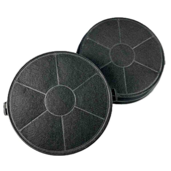AIR2GO Aktivkohlefilter für Beko 9189387005 (2 Stück) für Dunstabzug, Wrasenabzug, Kochfeld - preiswerter Aktivkohlefilter mit sehr guter Leistung