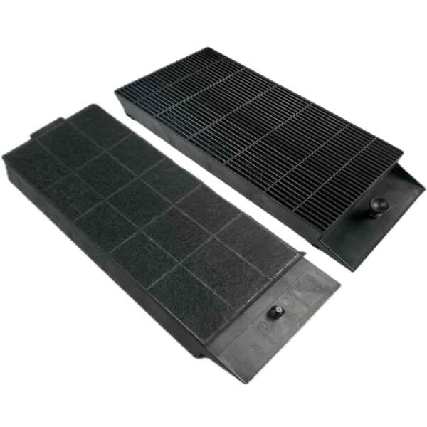 AIR2GO Aktivkohlefilter für Alno Type B / 50263848009 (2 Stück) Dunstabzug, Wrasenabzug, Kochfeld günstige Aktivkohlefilter mit optimaler Filterleistung