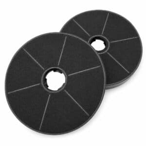 AIR2GO Aktivkohlefilter für Candy KFC6918 (2 Stück) Dunstabzug, Wrasenabzug, Kochfeld - preiswerter Aktivkohlefilter mit sehr guter Leistung