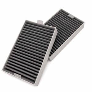 AIR2GO Aktivkohlefilter für MIele DKF 31-P (2 Stück) Dunstabzug, Wrasenabzug, Kochfeld - preiswerter Aktivkohlefilter mit sehr guter Leistung