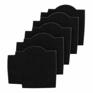 AIR2GO Filterset 5x G3 Filter für Lunos Silvento 2/FSI-R ⬤ (ISO Coarse 45%-55%) - Made in Germay - KWL Wohnraumlüftung