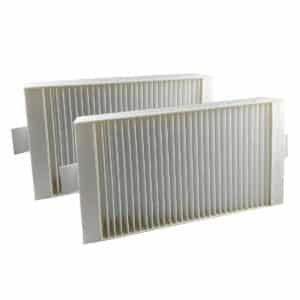 AIR2GO 2x G4 Filter für Vaillant RecoVAIR VAR 150 - Filter der Filterklasse G4 ISO Coarse 60% - Made in Germay - Für Ihre Wohnraumlüftung