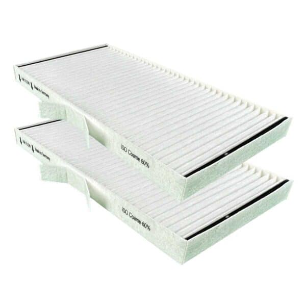 AIR2GO Set 2x G4 Filter für Zehnder ComfoAir 70 - G4 ⬤ (ISO Coarse 60%-95%) - Made in Germay - KWL Wohnraumlüftung
