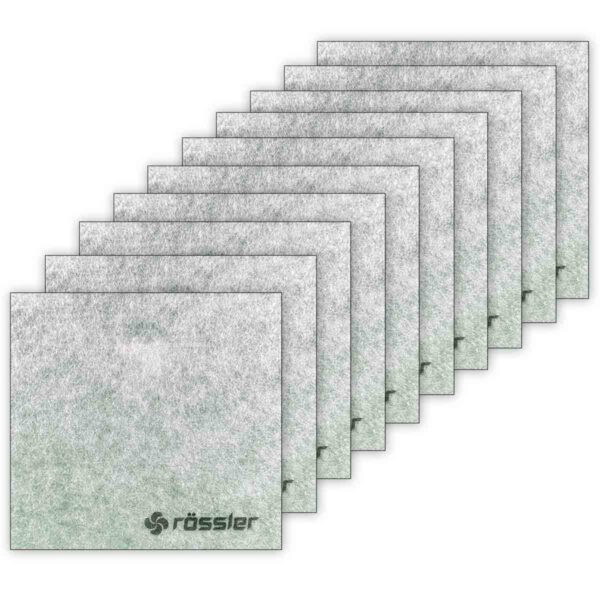 Vorfilter / Fettfilter VF300 für mobile Dunstabzugshaube Rössler 300 (10 Stück) für mobile Dunstabzugshaube, transportable, kleine, mini, mobile, Abzugshaube