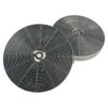 AIR2GO Aktivkohlefilter für Respekta MIZ1000N MIZ1000 (2 Stück) Dunstabzug und Wrasenabzug günstige Ersatzfilter mit optimaler Filterleistung