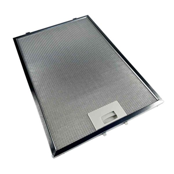 AIR2GO Metall-Fettfilter 388x265mm für Profilos 742967 / 00742967 passend für Abzugshaube, Küchenhaube, Wrasenabzug, Dunstabzugshaube