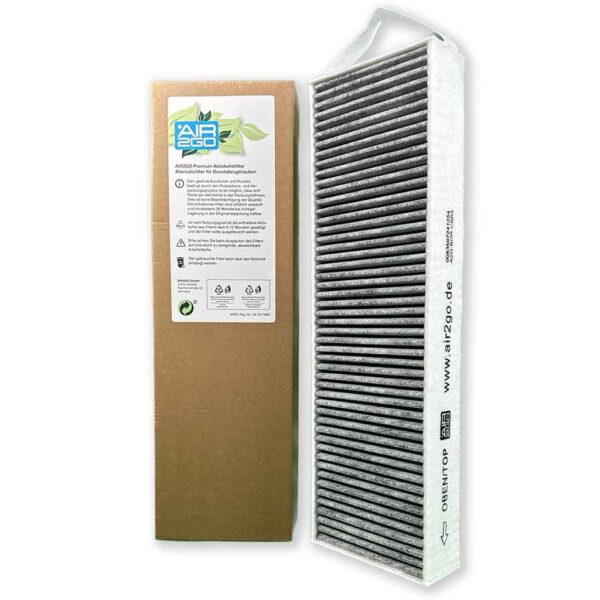 AIR2GO Aktivkohlefilter als Ersatz für Bora Pure Filter PUAKF / PUXU / PURE / X PURE - !! NEUES MODELL !!