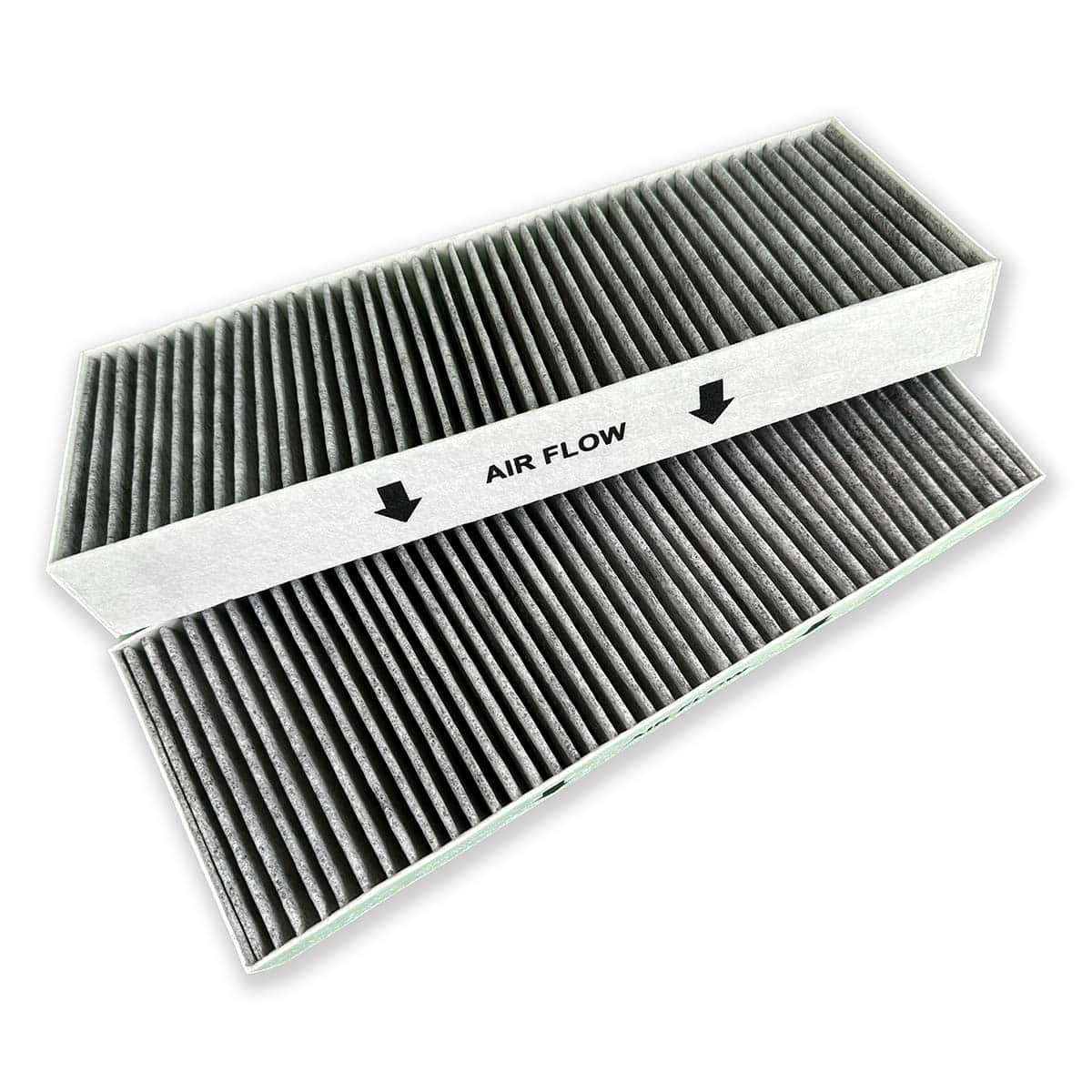 easyPART 10084196 EUROPART Kohlefilter Set wie BORA BAKFS 340x123mm für