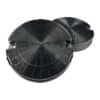 AIR2GO Aktivkohlefilter als Ersatz für Neutral AMC912 / 484000008572 (2 Stück) Dunstabzug, Wrasenabzug, Kochfeld. Aktivkohlefilter mit optimaler Filterleistung