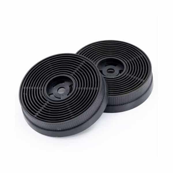AIR2GO Aktivkohlefilter als Ersatz für Respekta MIZ0060N (2 Stück) für Dunstabzug, Wrasenabzug, Kochfeld günstige Ersatzfilter mit optimaler Filterleistung
