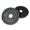 AIR2GO Aktivkohlefilter als Ersatz für Beko KF971100007 / KF9189204771 (2Stück) für Dunstabzug, Wrasenabzug, Kochfeld günstige Ersatzfilter mit optimaler Filterleistung