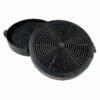 AIR2GO Aktivkohlefilter für Comfee MKF120 / 12173000000860 (2 Stück) Dunstabzug und Wrasenabzug günstige Ersatzfilter mit optimaler Filterleistung