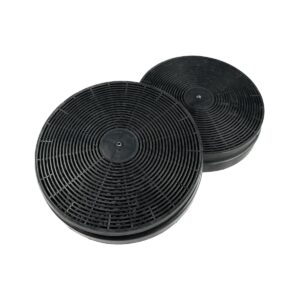 AIR2GO Aktivkohlefilter für Vestel 11070025 (2 Stück) Dunstabzug, Wrasenabzug, Kochfeld günstiger Ersatzfilter mit optimaler Filterleistung