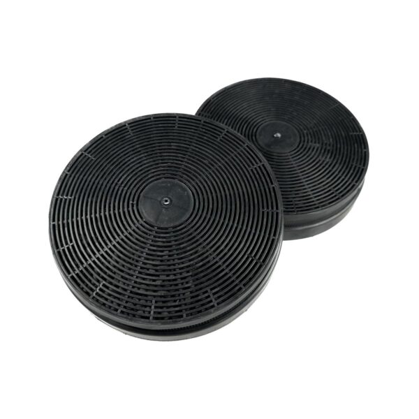AIR2GO Aktivkohlefilter für Vestel 11070025 (2 Stück) Dunstabzug, Wrasenabzug, Kochfeld günstiger Ersatzfilter mit optimaler Filterleistung