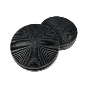 AIR2GO Aktivkohlefilter für Zanussi 11070025 (2 Stück) Dunstabzug, Wrasenabzug, Kochfeld günstiger Ersatzfilter mit optimaler Filterleistung