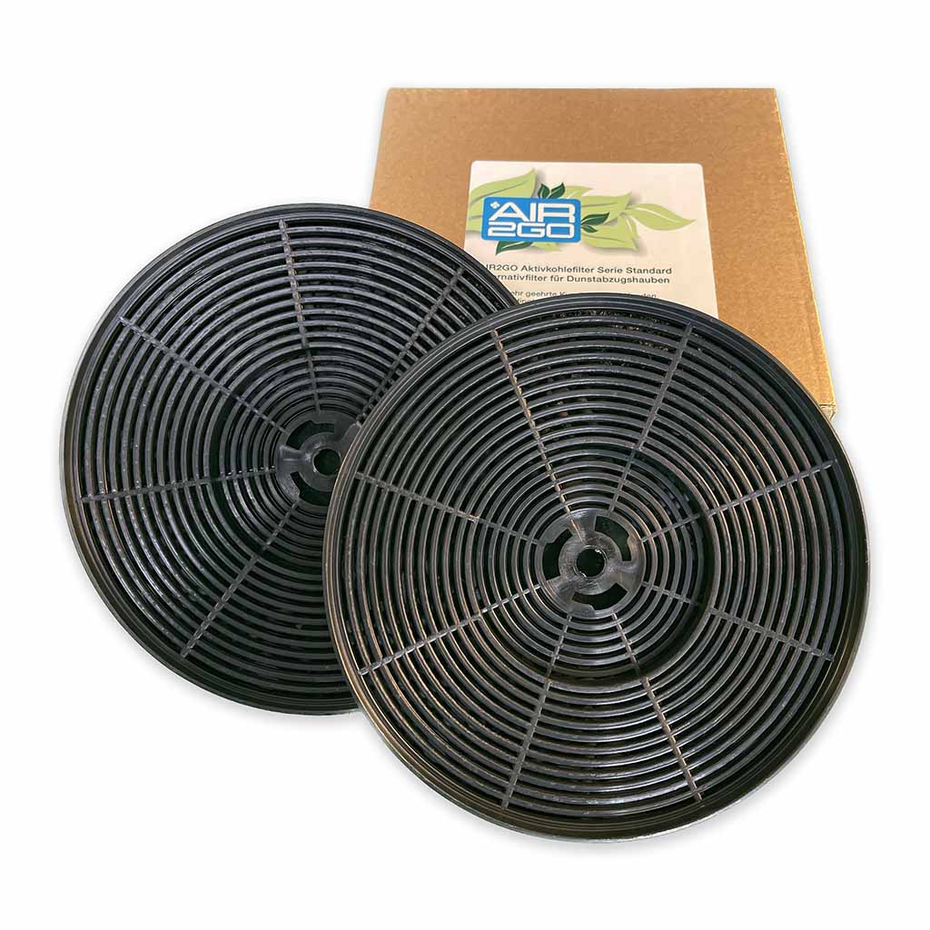 DL-pro Aktivkohlefilter Set 175mm für Respekta MIZ0031 MIZ 0031 PKM