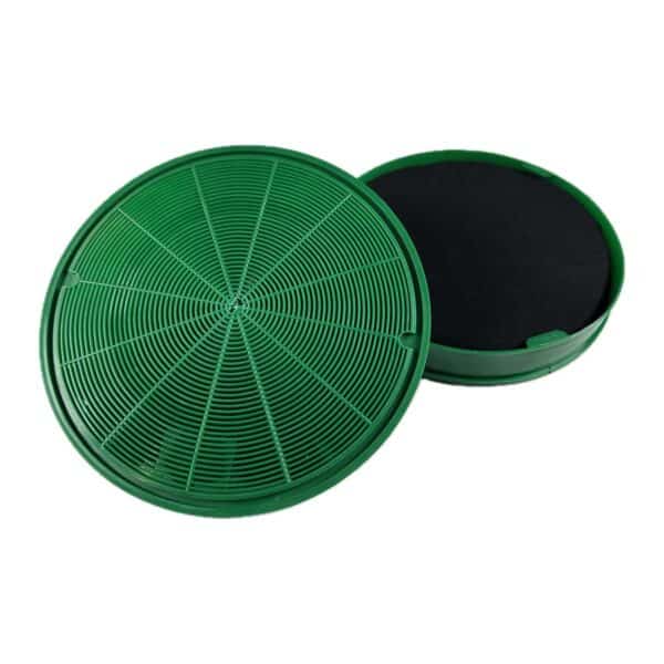 AIR2GO Long Life Aktivkohlefilter als Ersatz für Airlux CR480 (2 Stück) Dunstabzug, Wrasenabzug, Kochfeld. Aktivkohlefilter mit optimaler Filterleistung